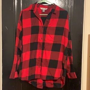 Old Navy Plaid Button Down